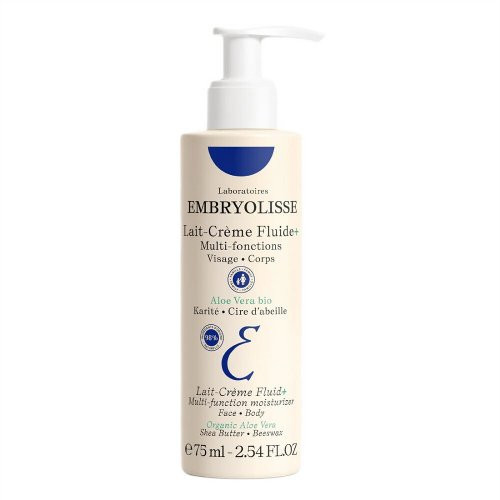Daugiafunkcis drėkinamasis veido ir kūno pienelis Lait-Crème Fluid+ 75ml