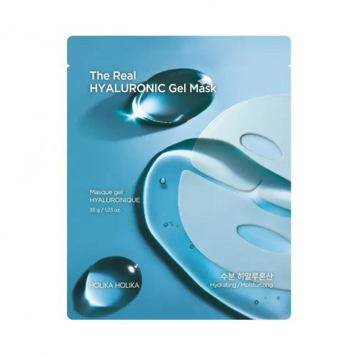 Drėkinamoji hidrogelinė veido kaukė The Real Mask Hyaluronic Gel 35g