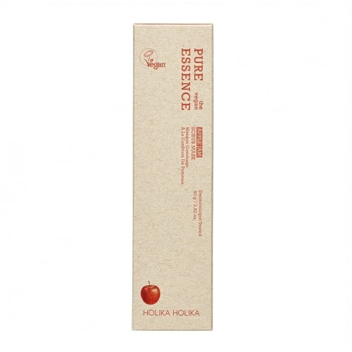 Šveičiamoji veido kaukė Pure Essence The Vegan Apple Jam Scrub Mask 80g