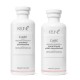 Rinkinys nepaklusnių plaukų priežiūrai KEUNE Care Line KERATIN SMOOTH (šampūnas 300ml + kondicionierius 250ml)