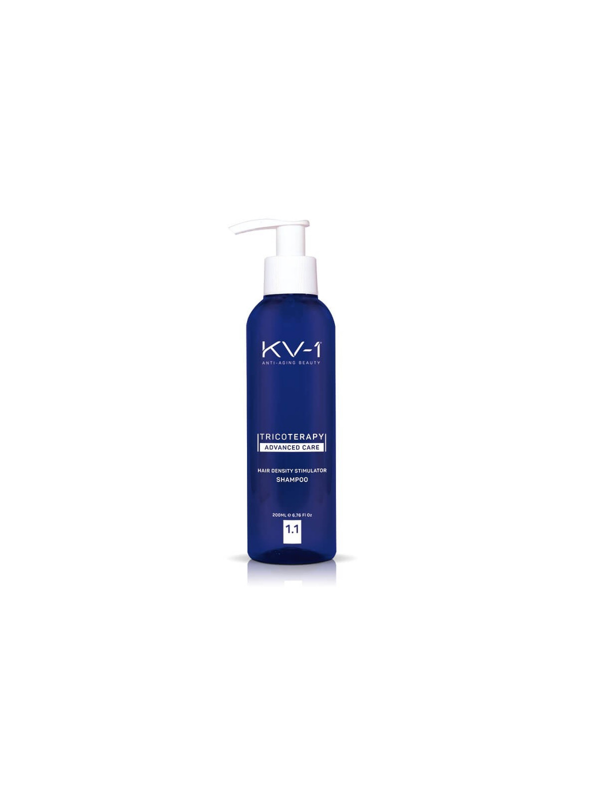 KV-1, šampūnas skatinatis plaukų augimą HAIR DENSITY STIMULATOR 1.1, 200 ml