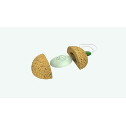 Kempinė su putojančiu prausikliu Foamie Sponge + Shower Care Inside Aloe Spa 93g