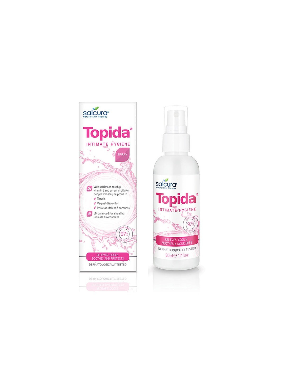 Salcura 'Topida' Intimate Hygiene Spray 50 ml