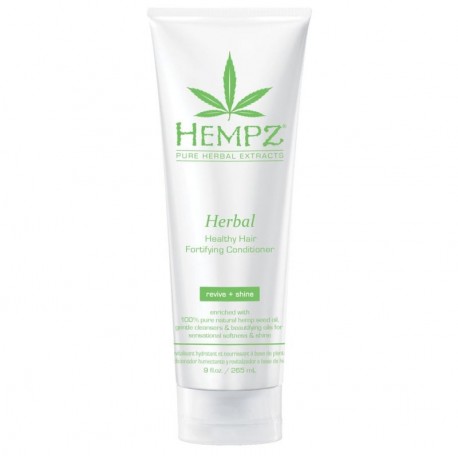 Drėkinantis plaukus kondicionierius Hempz Herbal Healthy Hair Fortifying Conditioner 265ml