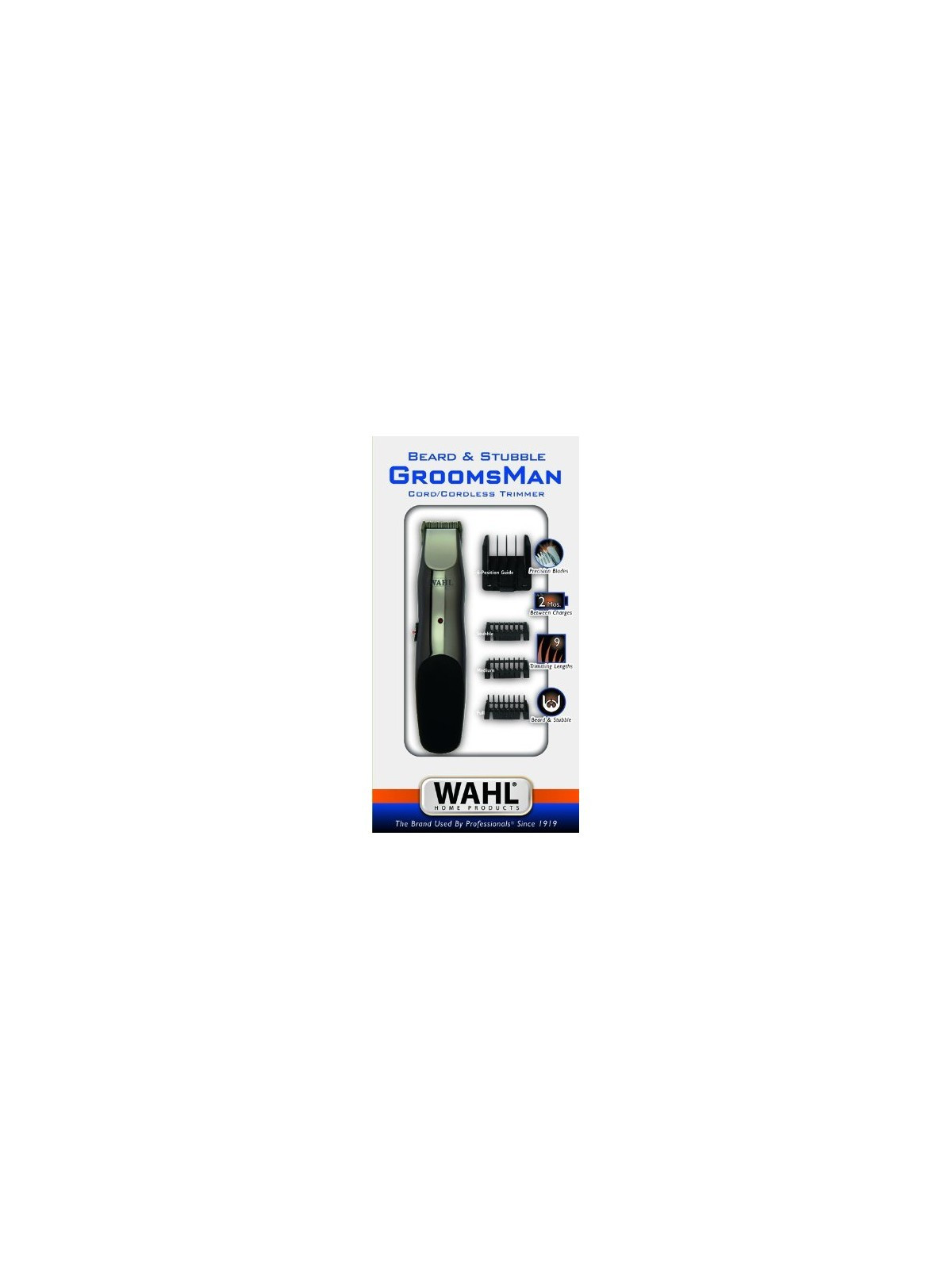 Įkraunama plaukų kantavimo mašinėlė-trimeris Wahl Home GroomsMan Rechargeable Trimmer 9918-1416