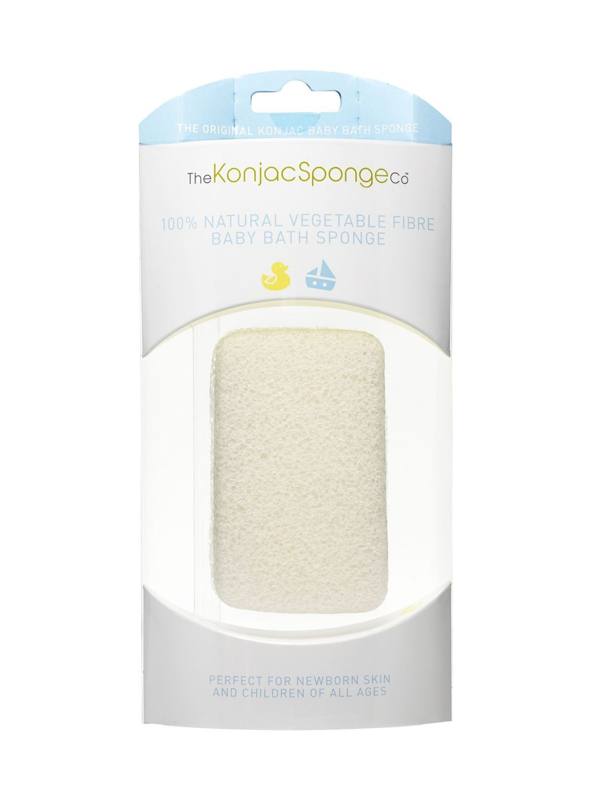 Kūdikių kūno kempinėlė The Konjac Sponge Premium Baby Bath Sponge